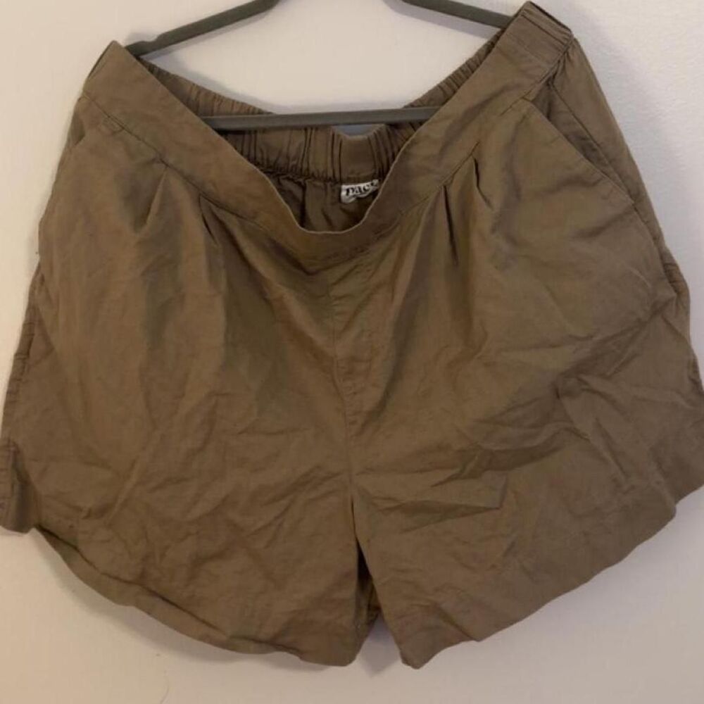 Pact Women's Tan and Khaki Shorts